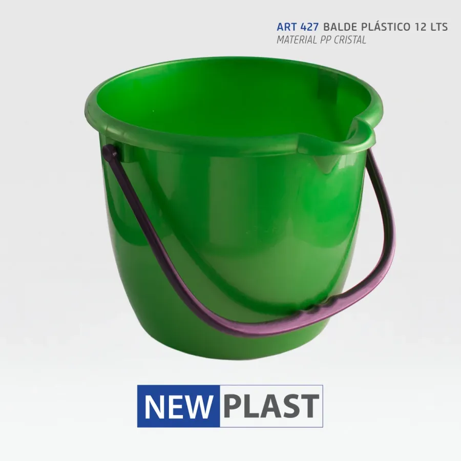 BALDE PLASTICO NEW PLAST *12LT