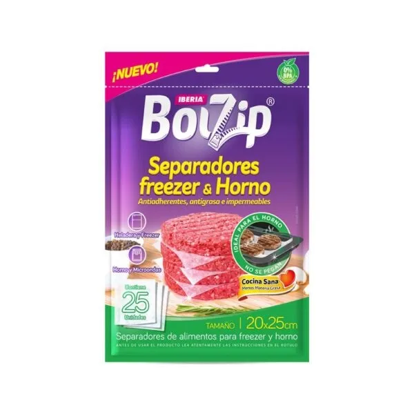 BOLZIP SEPARADOR FREEZER Y HORNO