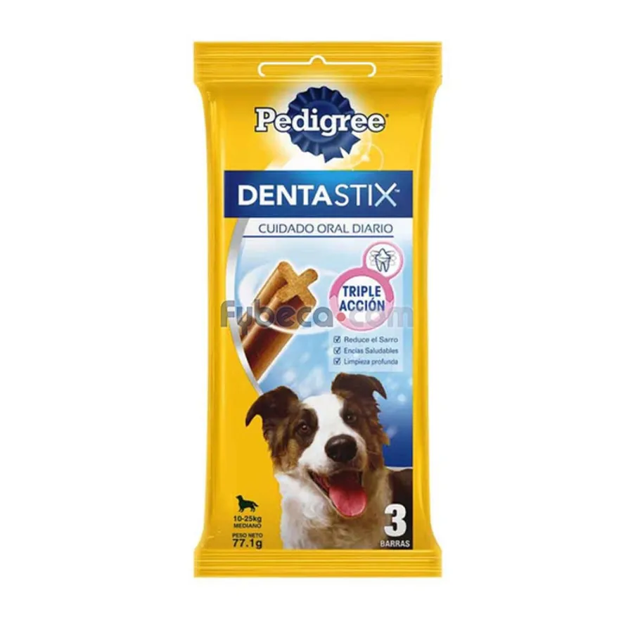 PEDIGREE DENTASTIX RAZA MEDIANA 10 X 77GRS