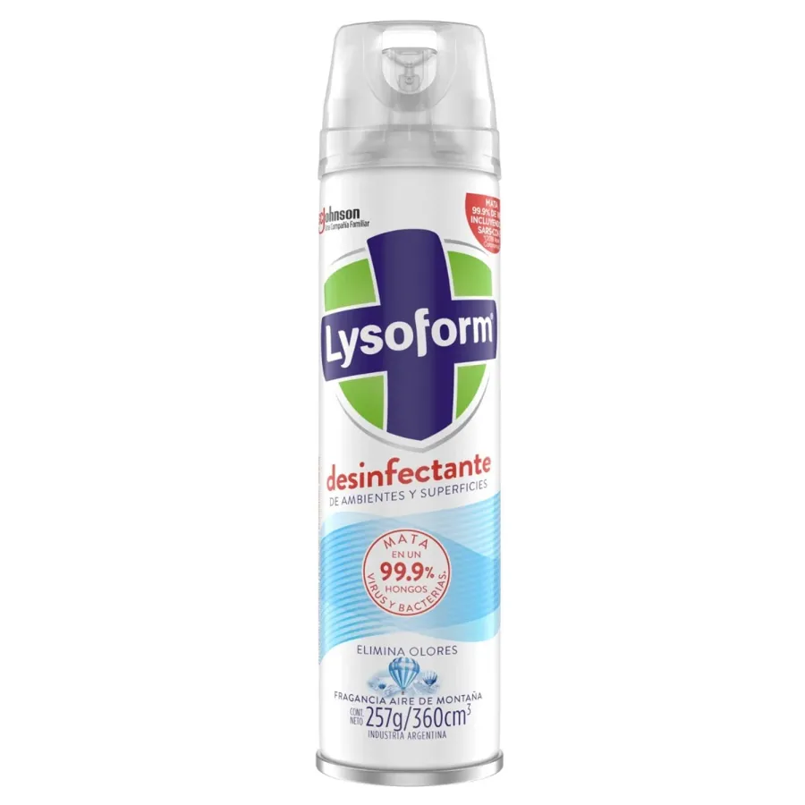 DESINF. LYSOFORM AEROS. AIRE/MONT.*360CC