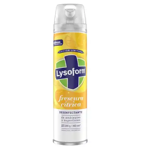 DESINF. LYSOFORM AEROS. CITRICO*360CC