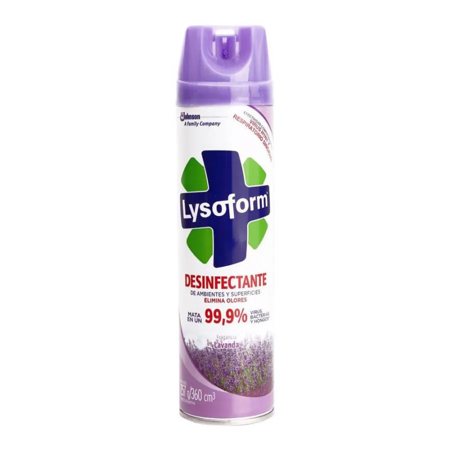 DESINF. LYSOFORM AEROS. LAVANDA*360CC