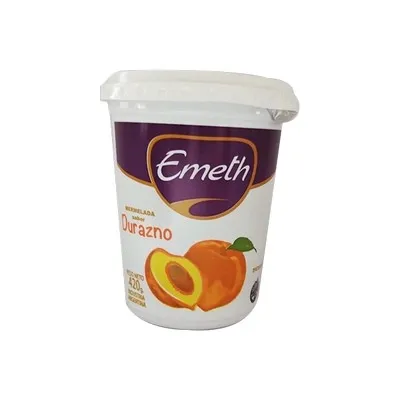 MERMELADA. EMETH POTE DURAZNO 12*420 GRS.