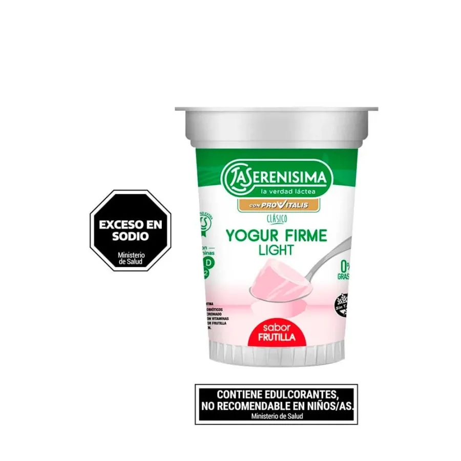 YOGUR LA SERENISIMA FIRME DESC FRUT X 190GRS