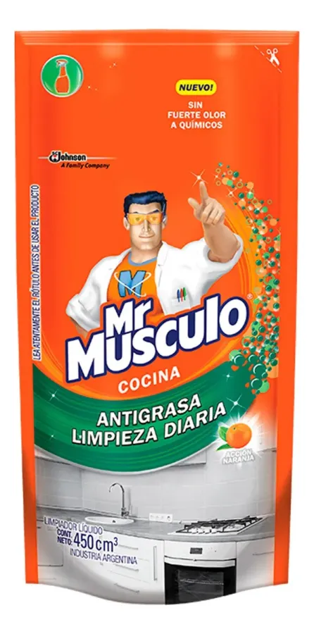 MR MUSCULO COCINA PLATINUM DOYPACK X 450CC