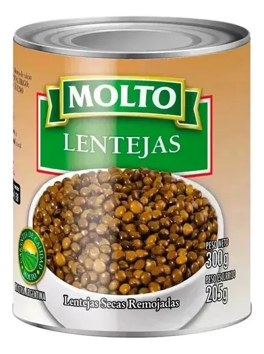 LENTEJA MOLTO 24*300GRS