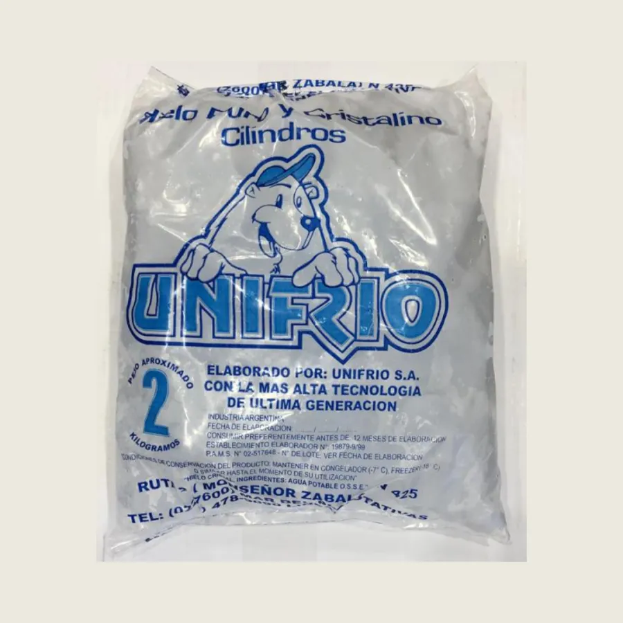 HIELO UNIFRIO X 2KG