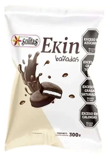 GALL SOLITAS EKIN BA&Ntilde;ADAS EN CHOC X 160GRS