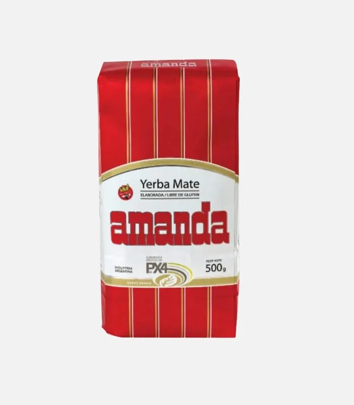 YERBA AMANDA TRADICIONAL PX4 10*500GRS