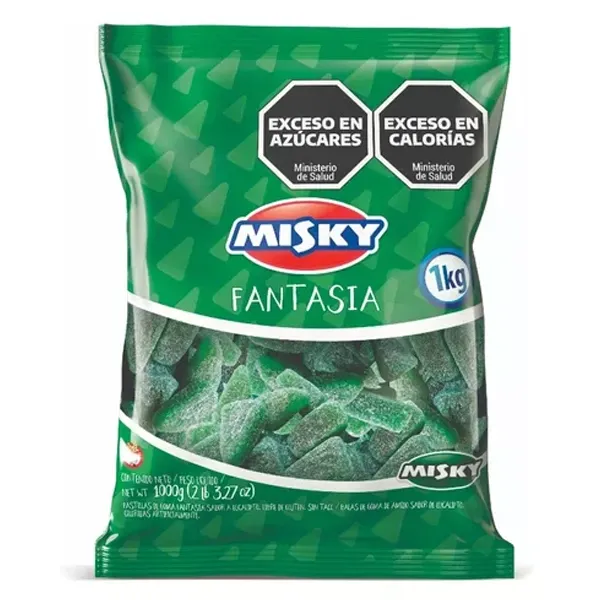 GOMITAS MISKY EUCALIPTUS 6*1KG
