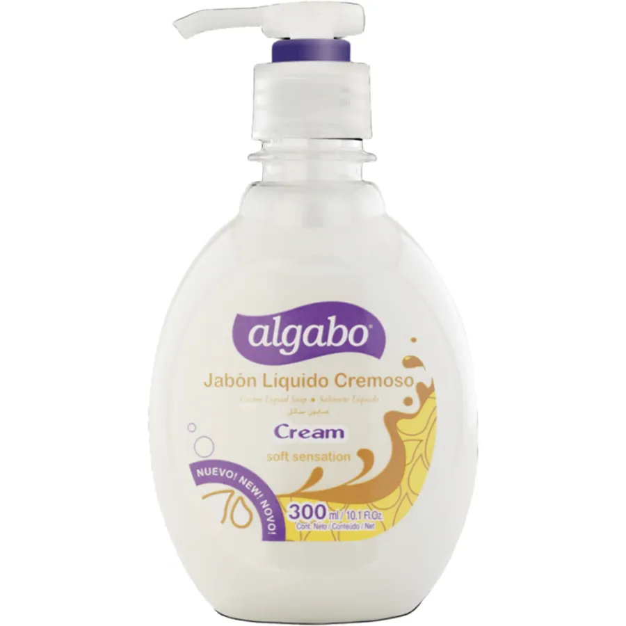 JABON LIQ ALGABO CREAM DOYPACK X 300CC