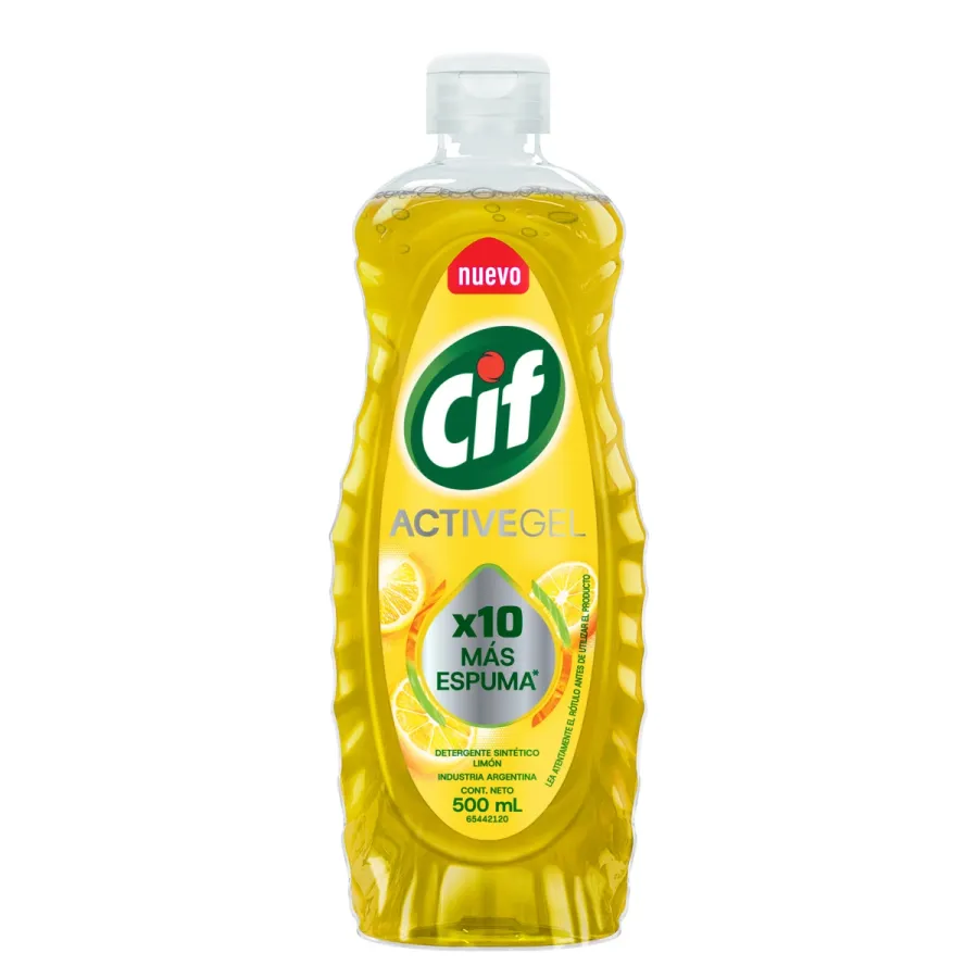 DETERGENTE CIF GEL LIMON X500CC