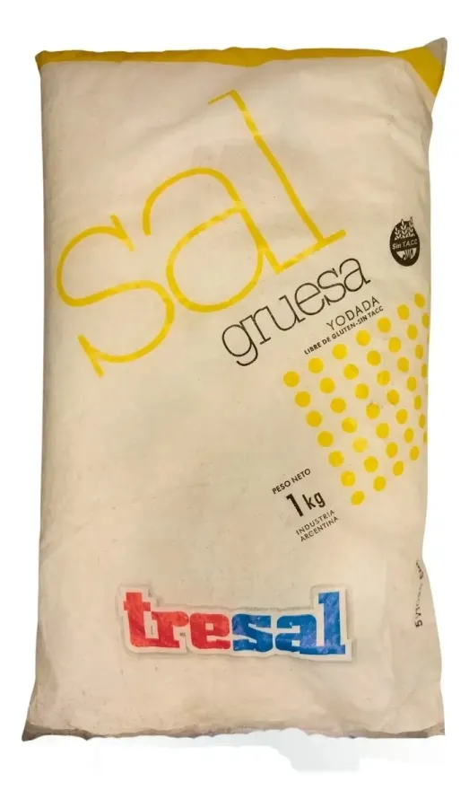SAL TRESAL GRUESA POLIETILENO 10 X 1KGRS
