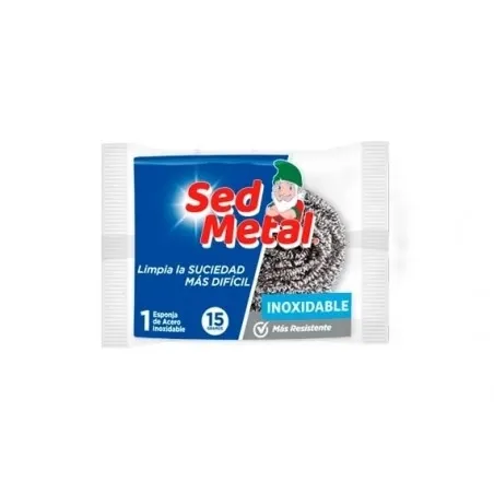 ESPONJA SED METAL INOX. 1*15GRS