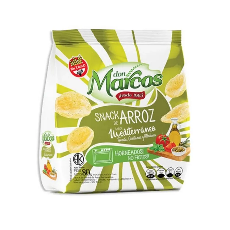 SNACK ARROZ MEDITERRANEO DON MARCOS