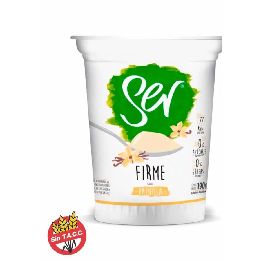 YOGUR SER FIRME VAINILLA POTE *190GRS.