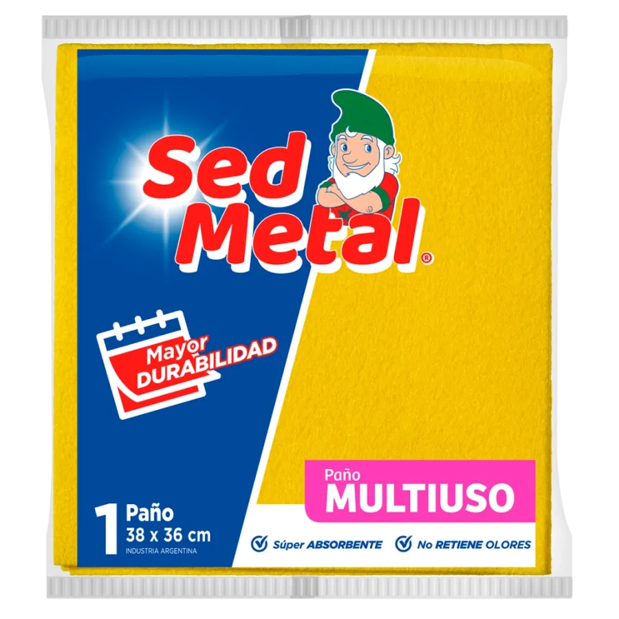 PA&Ntilde;O SED METAL MULTIUSO SUAVE*1UNID.