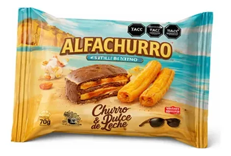 ALFAJOR MAIXANAS ALFACHURRO 22 X 70GRS