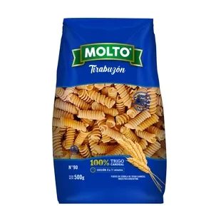 FIDEOS. MOLTO TIRABUZON 12*500GRS.