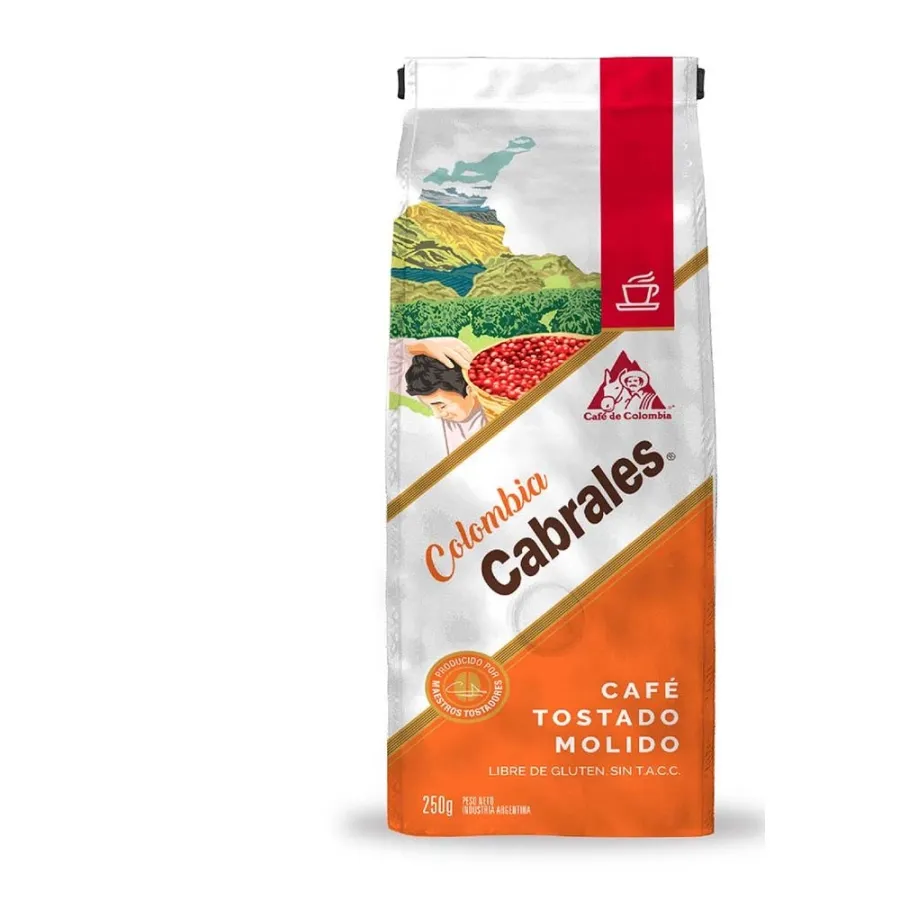 CAFE CABRALES COLOMBIA 12*250GRS