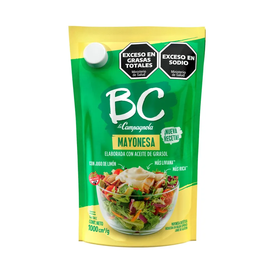 MAYONESA BC 8*1KG