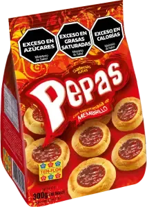 GALLETITAS TEMFLOR PEPAS 12 X 300GRS