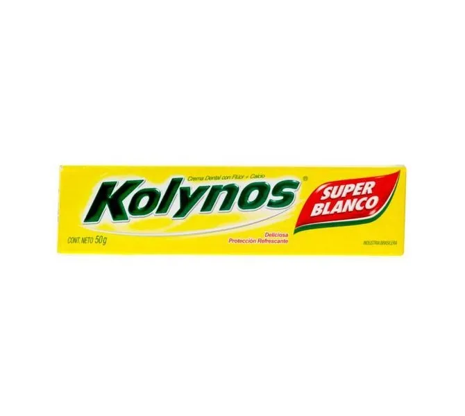 CREMA DENTAL KOLYNOS SUPER BCO X 50GRS