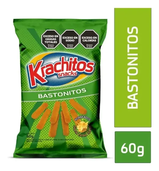 BASTONITOS QUESO KRACHITOS 60GRS