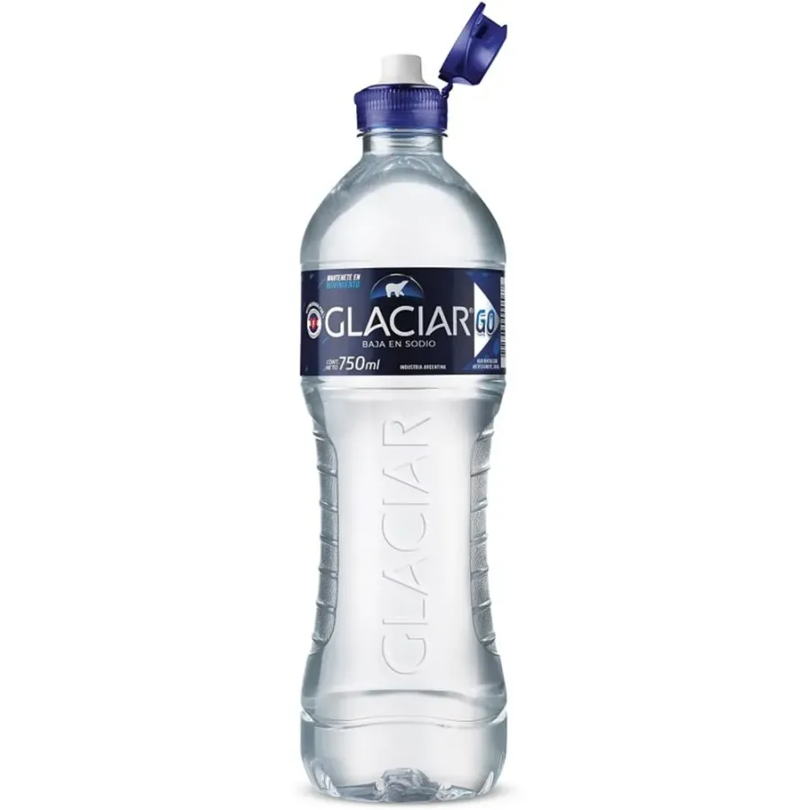 AGUA MIN GLACIAR 6 X 750 CC