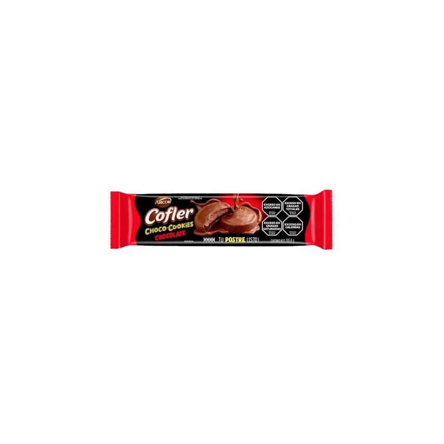 COFLER BANADA COOKIES CHOCO 16X8X13 2 GRS