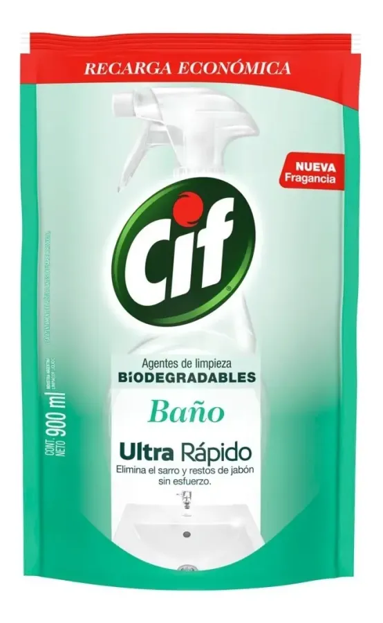 CIF BA&Ntilde;O BIOACTIVE DOYPACK*900ML