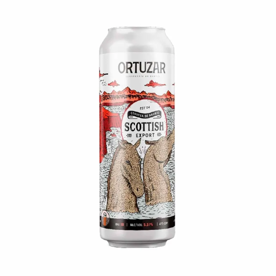 CERVEZA ORTUZAR SCOTTISH X 473CC
