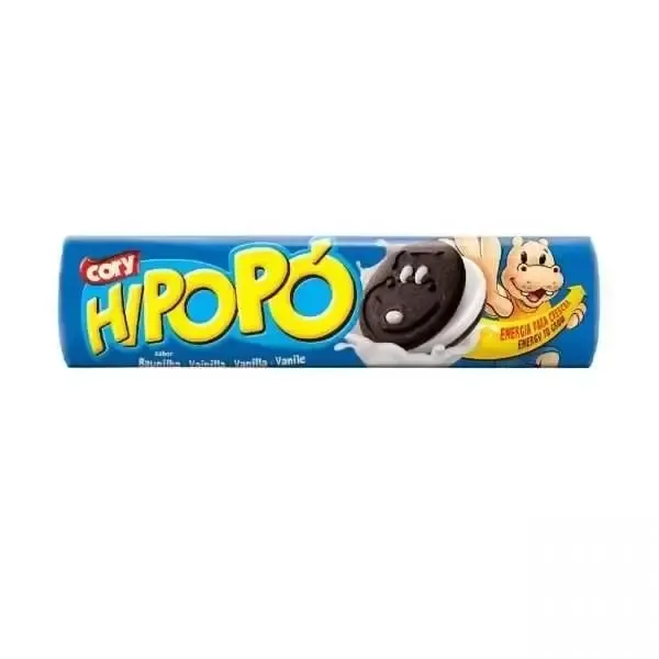 GALLETITAS HIPOPO RELL VAINILLA 40 X 80GR
