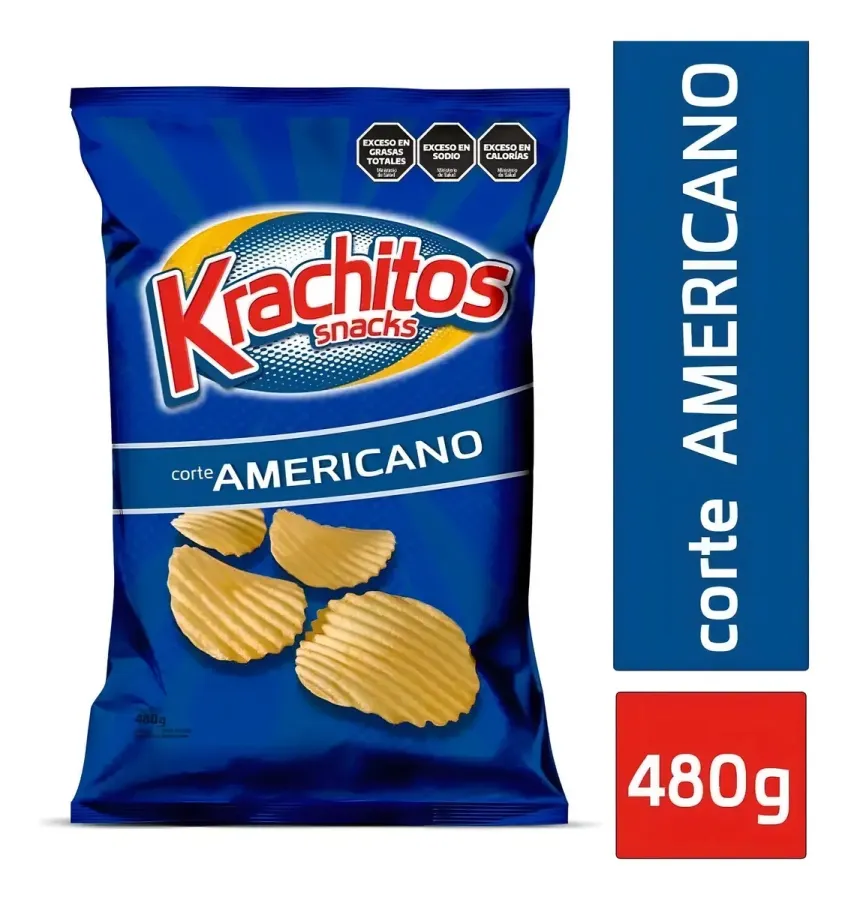 PAPAS FRITAS KRACHITOS C AMERICANO 7 X 480GRS
