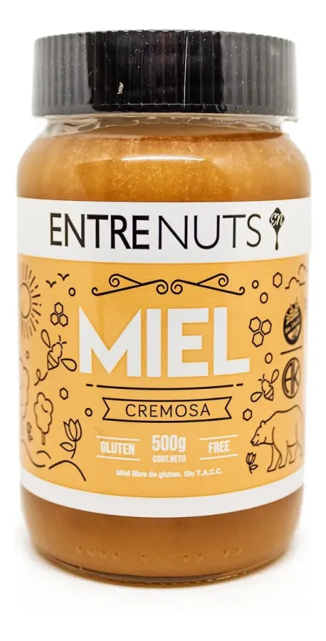 MIEL ENTRENUTS CREMOSA 12 X 500GRS
