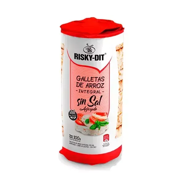 DISCO ARROZ RISKY-DIT SIN SAL (ROJO)