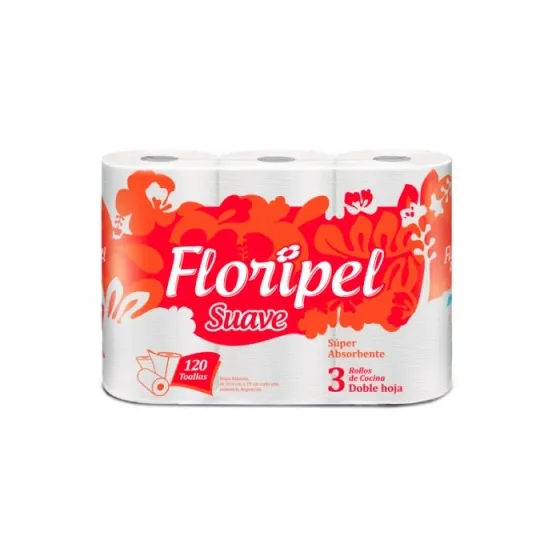 ROLLO COCINA FLORIPEL BCO 10*3*40