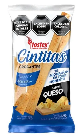 CINTITAS TOSTEX QUESO 13 X 125GRS
