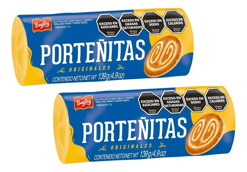 GALLETITAS PORTE&Ntilde;ITAS 36 X 139GRS
