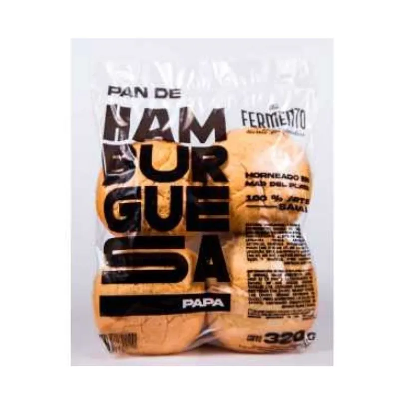 PAN THE FERMENTO HAMBURGUESA PAPA X 320 GR