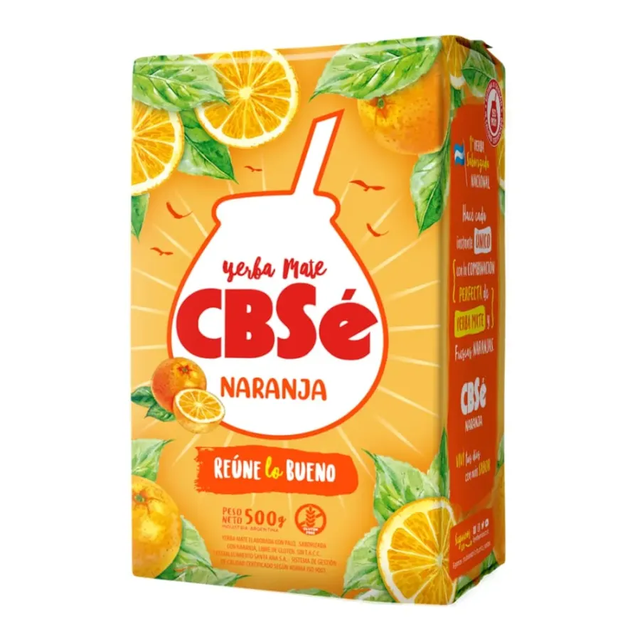 YERBA CBSE NARANJA  12 * 500GR.