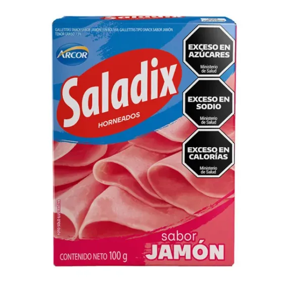 SALADIX CAJA JAMON 100GRS