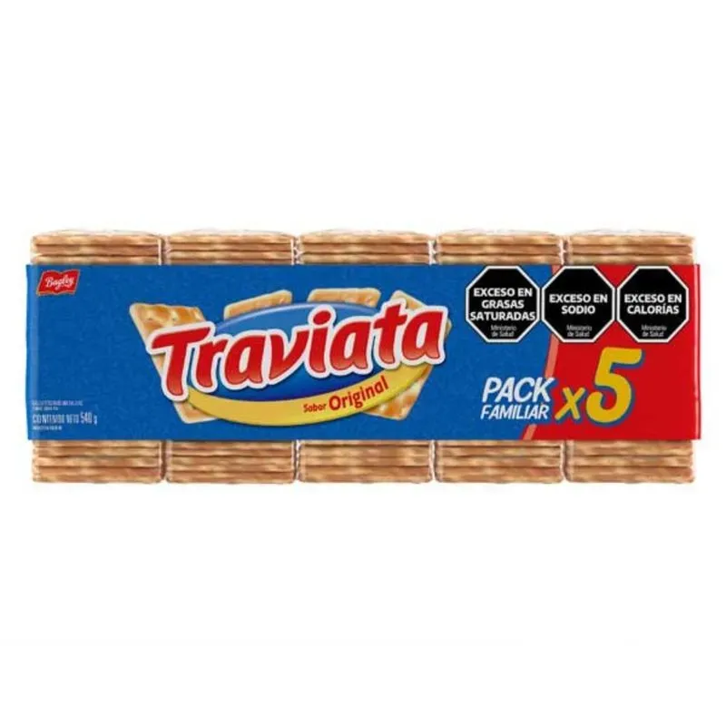 GALLETITAS TRAVIATA 16 X 5 X 540GRS