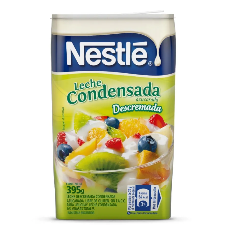 LECHE CONDENSADA DESCREMADA 24X395GRS