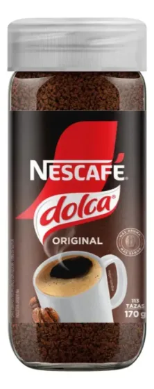 NESCAFE DOLCA REGULAR FRASCO 12 X170GR