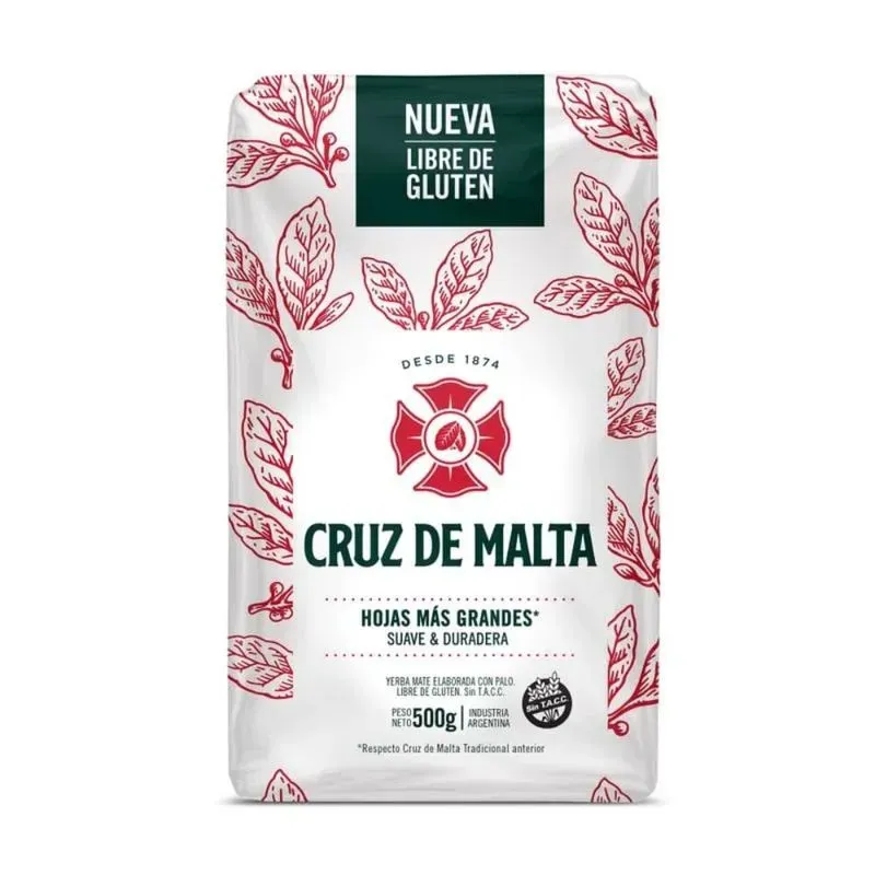 YERBA CRUZ DE MALTA TRADICIONAL 10 X 500GRS
