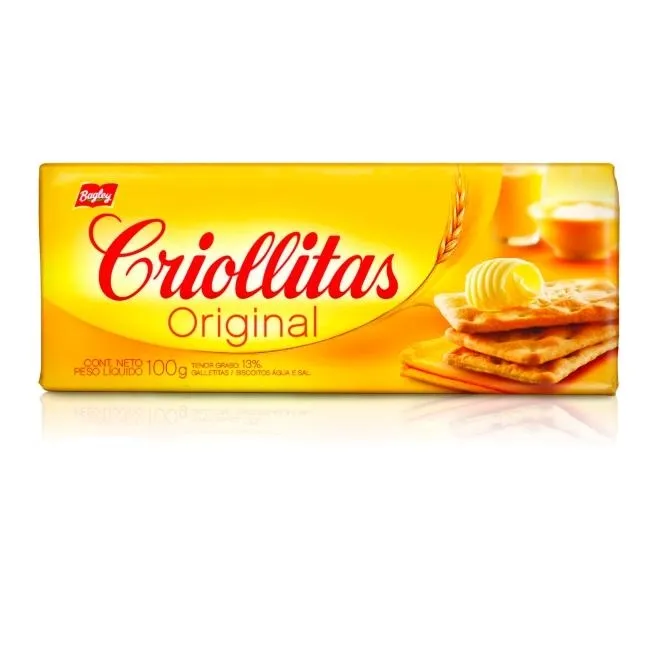 GALLETITAS. CRIOLLITAS  22*3*100GRS.