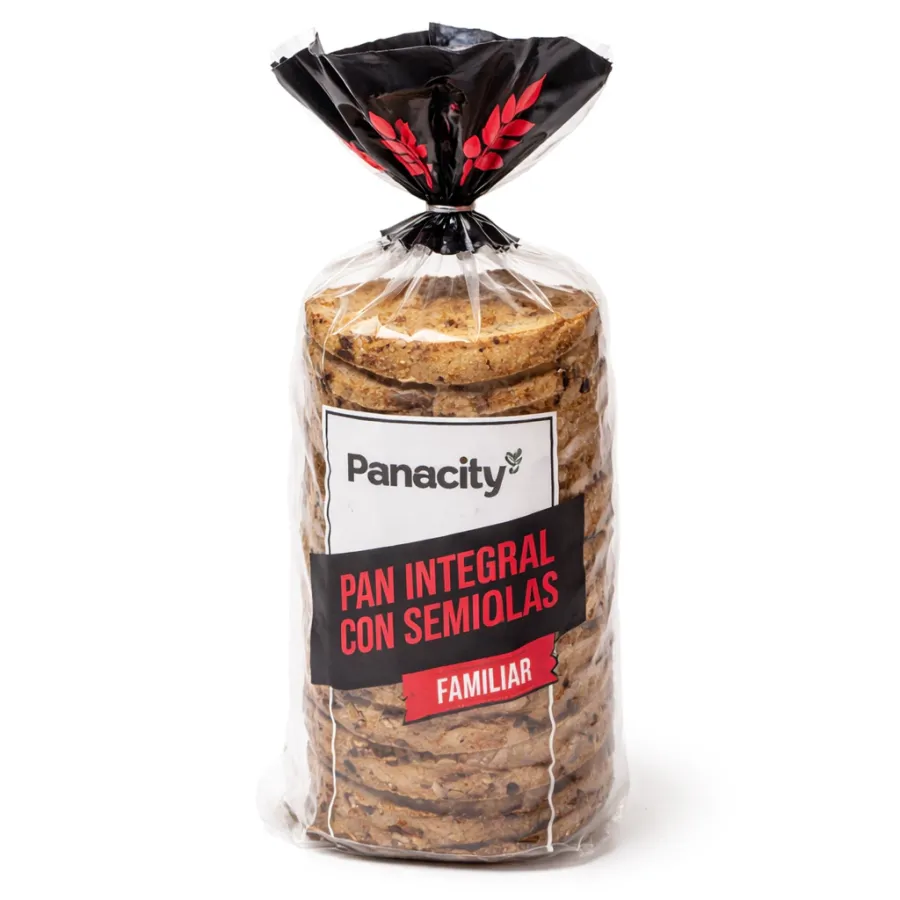 PAN PANACITY INTEGRAL CON SEMILLAS *580 GRS