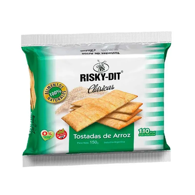 TOSTADAS ARROZ RISKYDIT CSAL 24UN