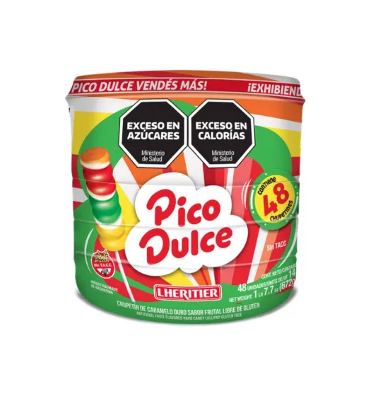 Chupet&iacute;n Lheritier Pico Dulce - Caja X 48un